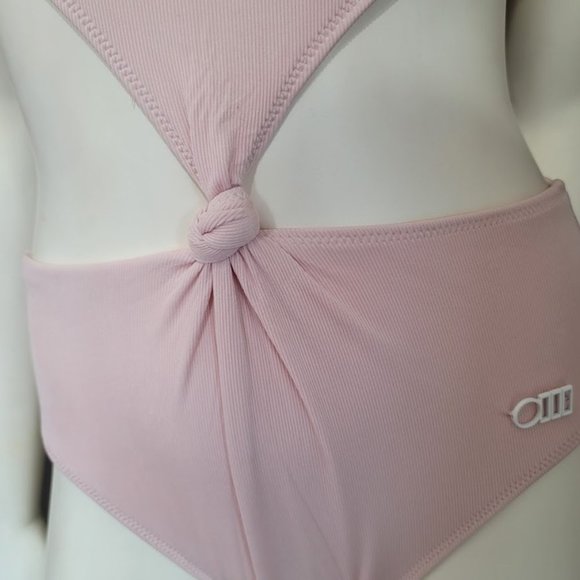 Solid & Striped The Bailey Ballet Ribbed One Piece Swimsuit Size Large - Picture 3 of 16